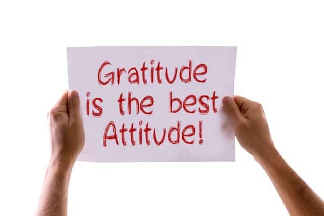 Gratitude is the Best Attitude