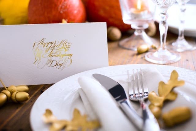 Thanksgiving Place Setting