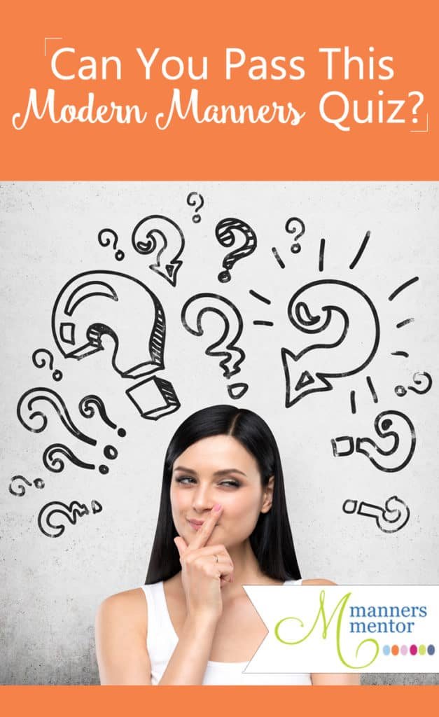 Can You Pass This Modern Manners Quiz?